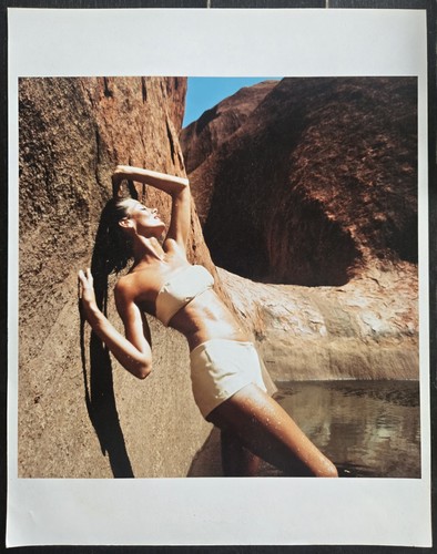 Vtg helmut newton print - helmut,
