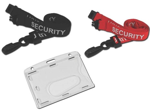 Security lanyard neck strap - neck,