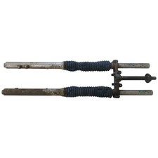 Kawasaki KMX 125 125 1986-2003 Front Fork Set with Top & Bottom Yoke OEM 0