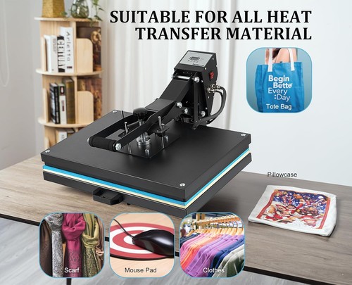 Clamshell heat press - 16", 24"