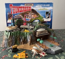 Thunderbirds Tracy Island Playset Incomplete.Tested And Working Read Description