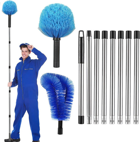 Gutter cleaning brush tools - gutter,