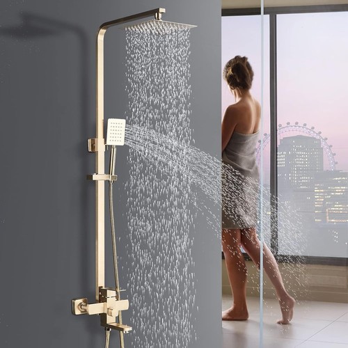 Exposed shower taps mixer - shower,