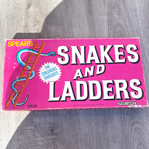 Spear snakes and ladders - snakes,