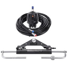 Boat Hydraulic Steering System Kit Marine Outboard Steering 150HP Outboard
