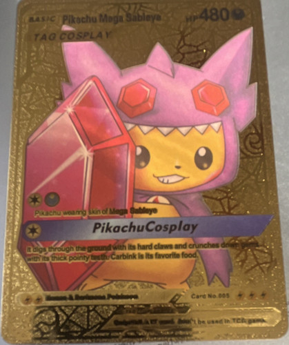 Pokémon pikachu mega sableye - pokémon,