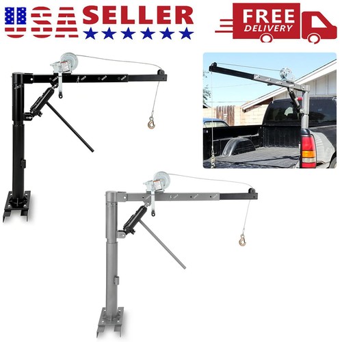 Pickup truck bed jib crane - truck,