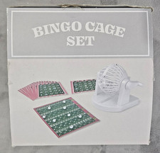 Bingo Cage Set Small Plastic