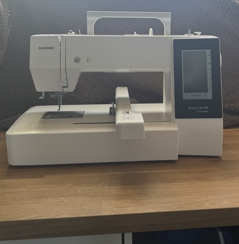 Janome memory craft - mc500e, le