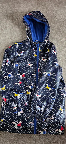 Joules girls navy polka - navy,