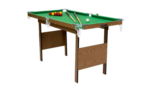 Junior 4ft pool table green - 4ft,