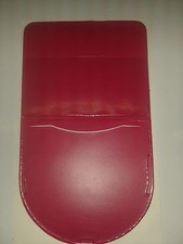 QTY 1 SHIELD ADHESIVE BACKED PERMIT HOLDER REF  DARK PINK + EXTRA POCKETS