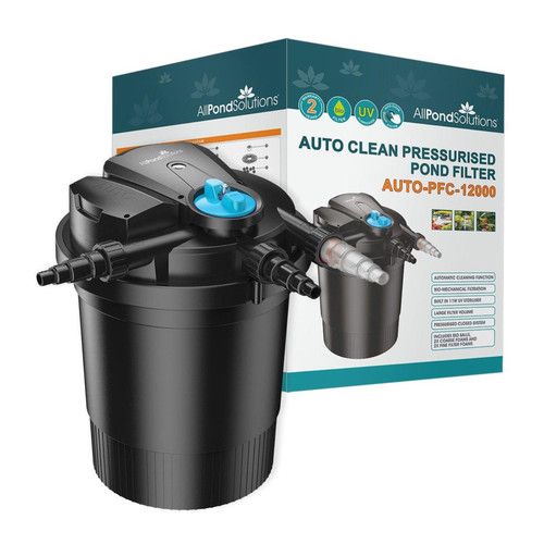 Auto cleaning pressurised koi - auto,