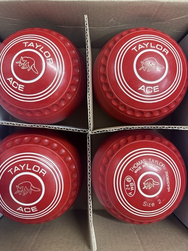 Taylor ace lawn bowls size - ace,