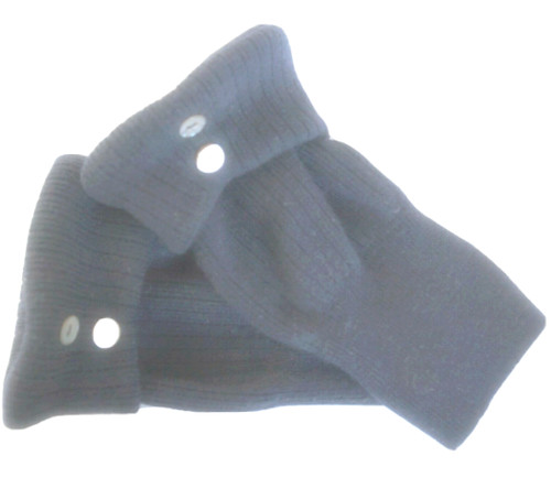 Fingerless gloves blue - fingerless,