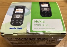 Nokia 1209 Mobile Phone  -