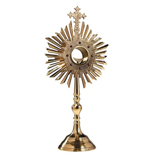 Cross monstrance with - cross,