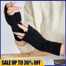 Ladies Women Fingerless Gloves