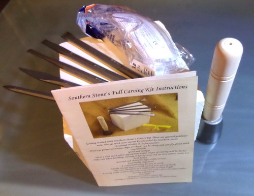 Stone carving starter kit - starter, 8