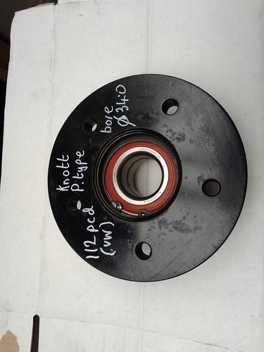 Knott type unbraked trailer - p,