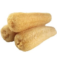 Natural Loofah Luffa Sponge Long Pot Brush Dish Towels  Bath Kitchen
