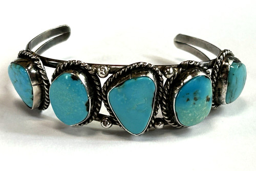 Vintage navajo coin silver - vintage,