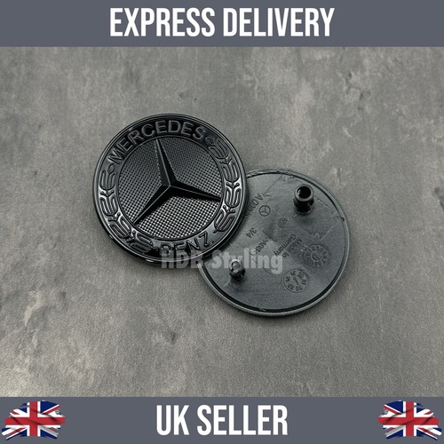 Gloss black mercedes - black, benz