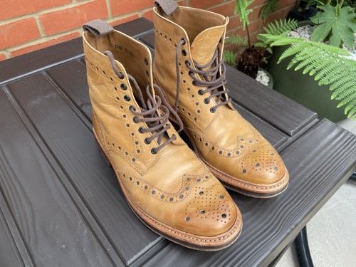 Grenson fred tan - grenson, 9.5g