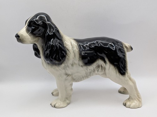 Coopercraft cocker spaniel w - cocker, b&w
