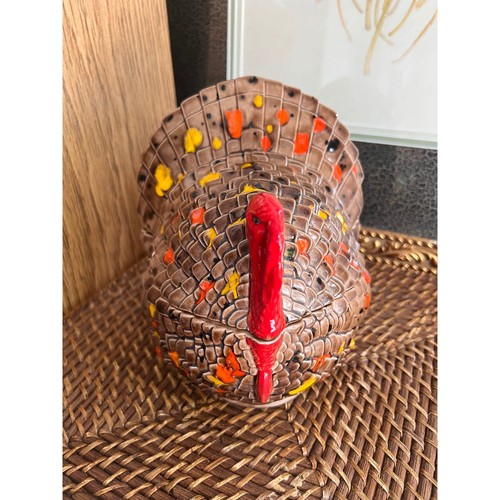 Vintage ceramic turkey - vintage,