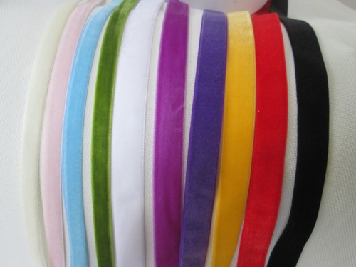 10mm 16mm velvet ribbon - /,