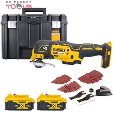 Dewalt DCS355N 18V Multi-Tool With 2 x 5Ah Batteries & Case