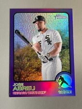Jose Abreu 2022 Topps Heritage PURPLE HOT BOX CHROME REFRACTOR Chicago White Sox
