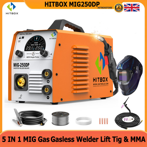 5in1 gas gasless mig welding - gas/gasless,