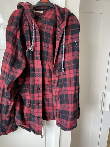 Hollister checked hoodie shirt - hoodie,