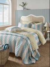 Lille Stripe Seaspray Bedding