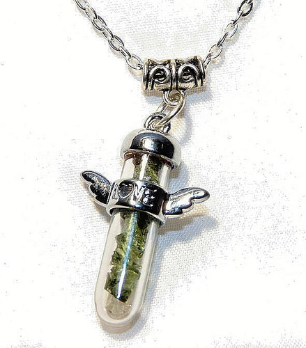 Moldavite crystal guardian - crystal,