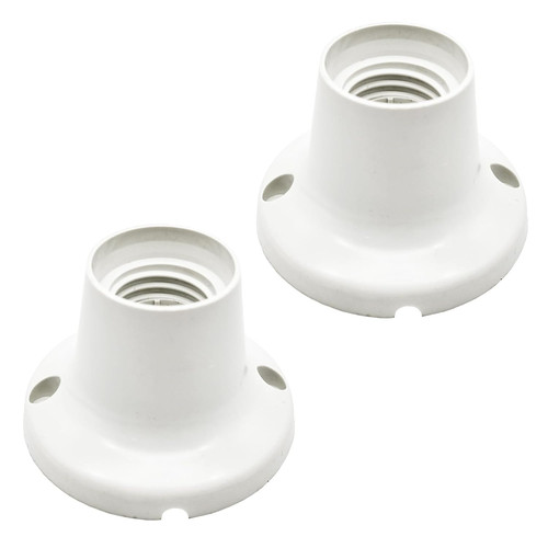 E27 lamp holder socket pack - 2,