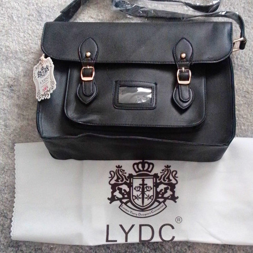 Lydc london black faux leather - lydc,