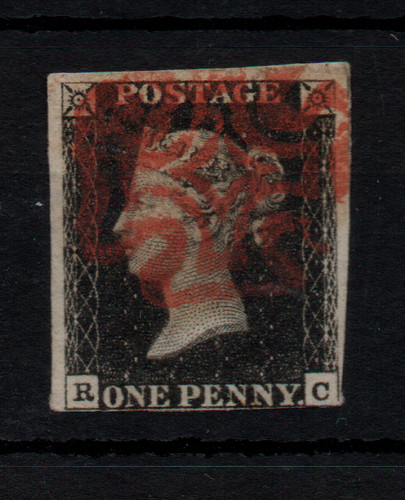 1840 penny black 3 - qv,
