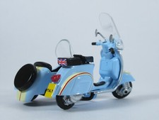 VESPA LAMBRETTA ?..SCOOTER & SIDECAR, 2" Small Scale Scarce Motorcycle Model
