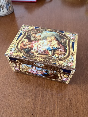 Vintage tin antique - vintage,