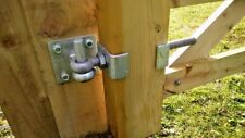 Adjustable gate hinge for