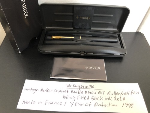 Parker sonnet matte black - parker, gt