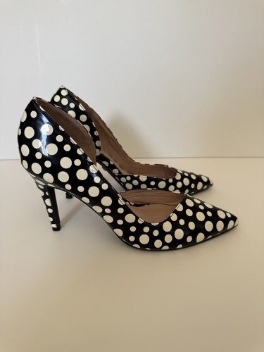 Next black white polka dot - black,