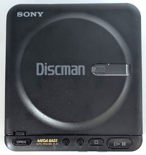 Sony discman mega bass - sony, d-22