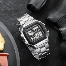 Mens LED Digital Sports Watch