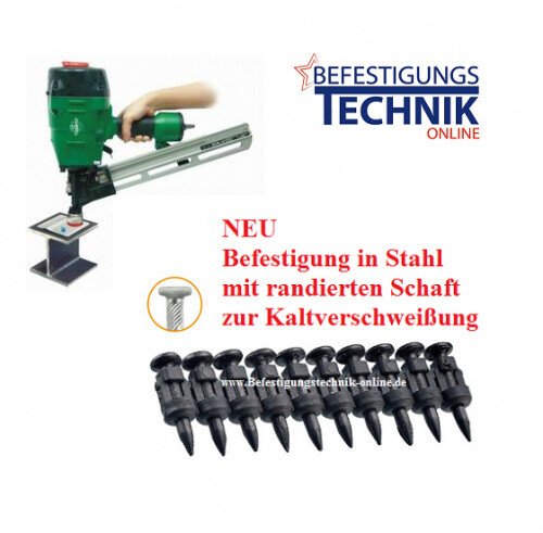 Steel nails concrete - steel,