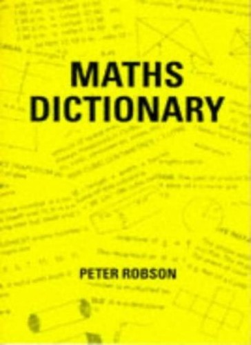 Maths dictionary peter - maths,