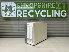 QNAP TS-231 Bay Network Attached Storage NAS Enclosure (No HDD OR PSU) White